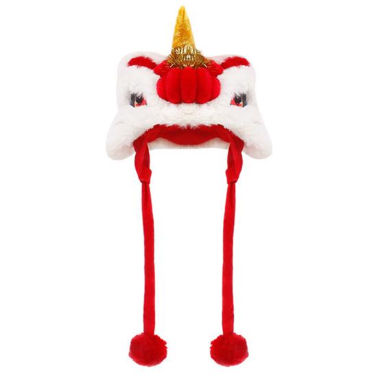 

Шляпа для домашних животных, супермягкая износостойкая фланелевая шляпа среднего размера для собак и кошек, Новый год S