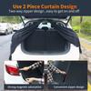 Car Tailgate Mesh Screen For SUV Van, Breathable Magnetic Car Screen For Tail Gate Hatch Camping Gear Accessories