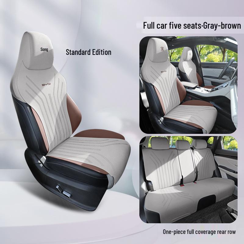 New Semi-Wrapped Car Seat Cushions for BYD Song PRO (5-Seater)