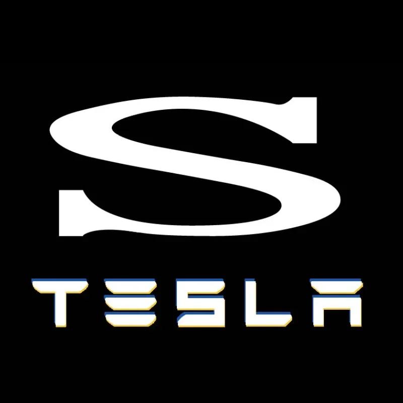 

Car Sticker 2025 Hot 2pcs For Tesla MODEL 3 MODEL X S Y 2016 2017 2018 2019 2020 2021 LED Car Door Welcome Light Projector Logo
