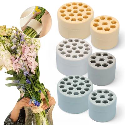 2024 New Spiral Ikebana Stem Holder Spiral Stem Holder for Vases Flower Arrangement Holder for Home and Office Decoration Flower