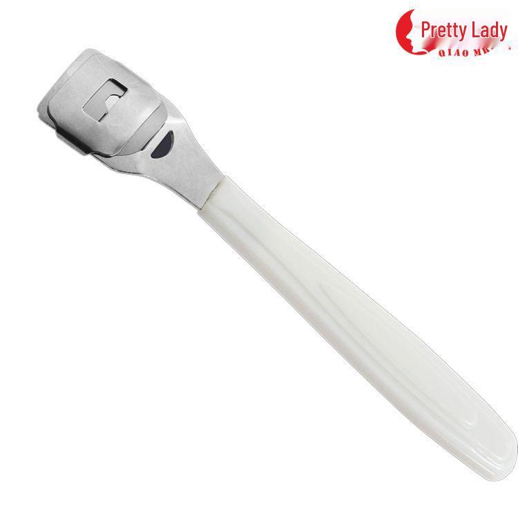 

Charming Lady Pedicure Foot Scraper: Stainless Steel Dead Skin Remover and Nail Art Tool