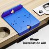 Concealed Hinge Jig Punch Locator Drill Guide Hinge Installation Jig Tool With Precisions Alignment For Home Improvement