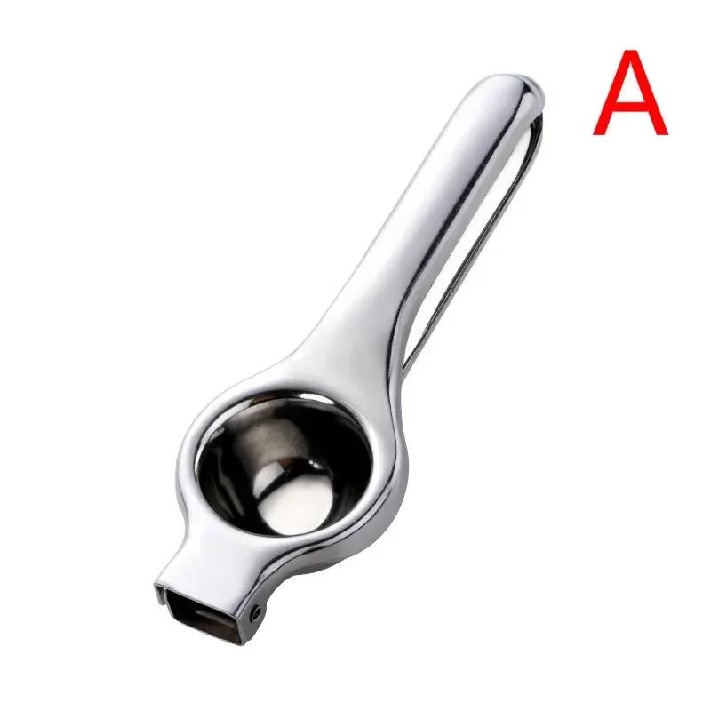 

Ручная соковыжималка Соковыжималка для лимона Пресс Зажим для лимона Ручная соковыжималка для лимона из нержавеющей стали Кухонный инструмент A