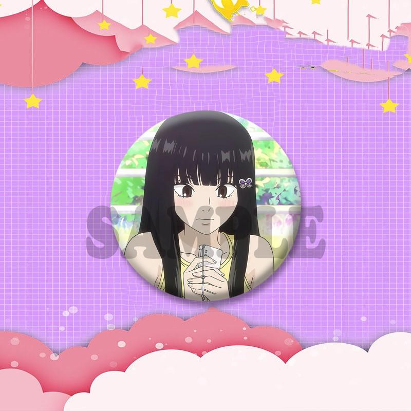 Cute Love Anime From Me To You Button Pins Sawako Kuronuma Shota Kazehaya Cartoon Badges Cosplay Brooch for Bag Hat  Accessories