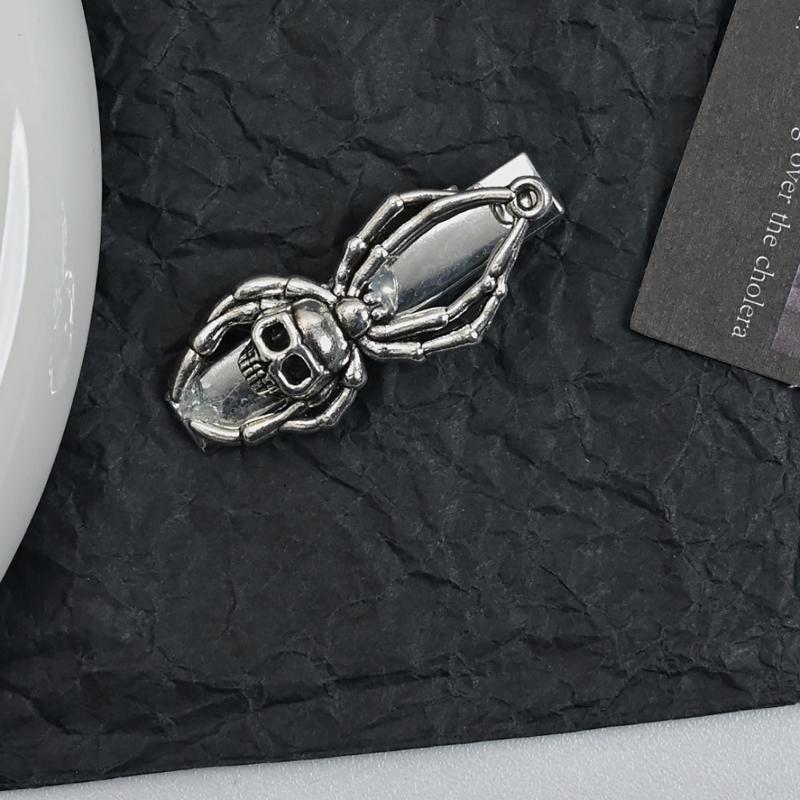 Halloween Barrettes Cute Skeleton Hair Clip Cosplay Party Headwear Cute Hair Clip Dress Up Party for Masquerades