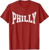 (red) Philly Sports College Style Graphic Unisex T-Shirt NEW SHIRT 2025