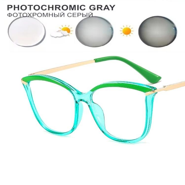 Anti-blue Light Glasses Women Stylish Photo Shoot Trendy Eye Glasses Frame
