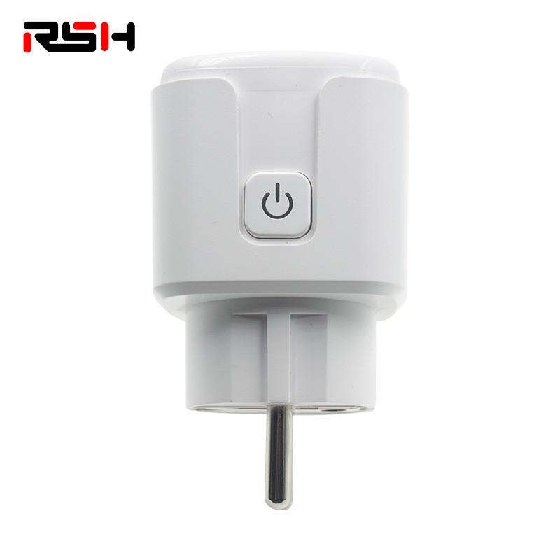 Tuya Smart Socket: Dual-Control 16A Plug with American, European, and Brazilian Compatibility