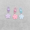 Romantic Sakura Keychain: Translucent Jelly Flower Pendant for Couples