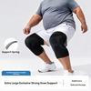 Knee Support Brace With Cushions Pad &Elasticity Straps Systems Ideal For Heavy Weight Users During Sports Activities