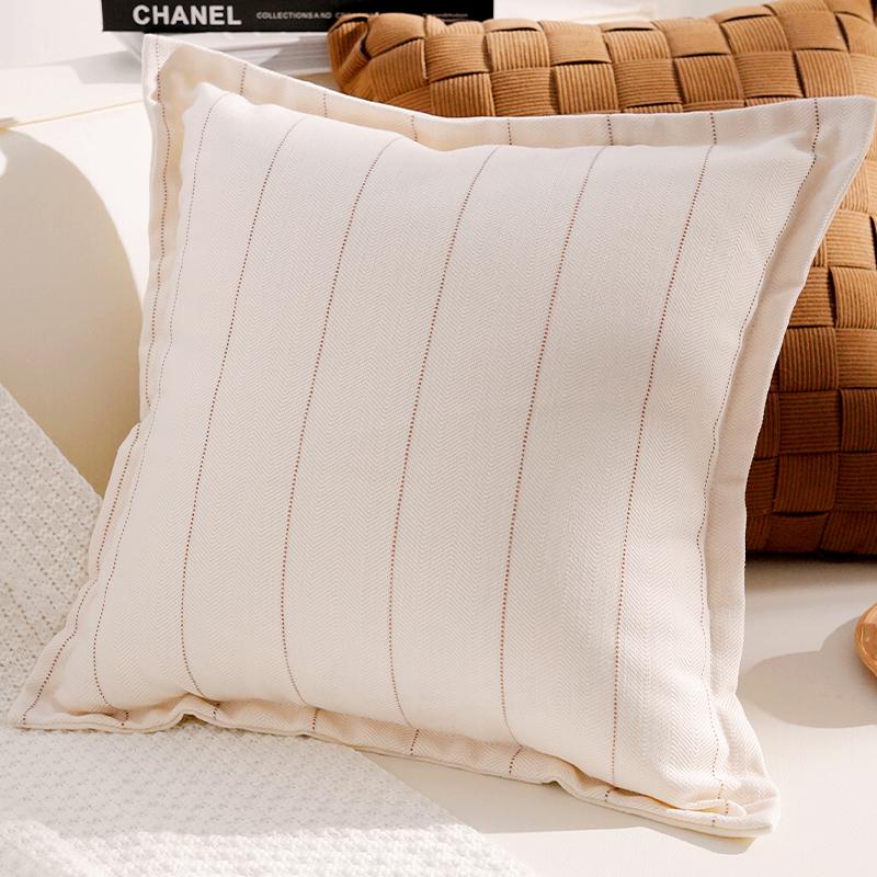 Simple Living Room Throw Pillow Luxurious and Sophisticated Brown Throw Pillow Retro Sofa Throw Blanket Bedding Cushion Plush