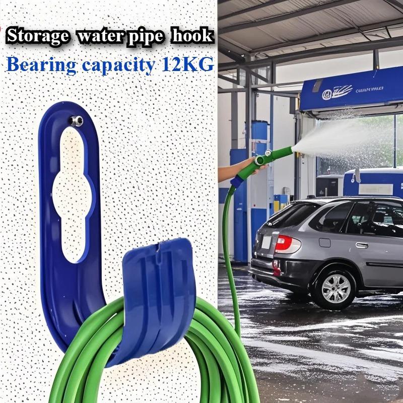 

Garden Hose Hangers, Wall Mounted Heavy Duty Hose Hangers, Faucet Watering Hose Hangers, Exterior Wall Storage Hose Pipe Hangers red,1pc