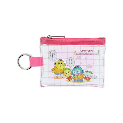 Stationery and Momoko Sakura Sanrio Characters Mini Clear S2338548 Sun-Star Coji-Coji Pouch, Material, Pink,