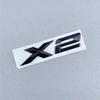 3D ABS Black Chrome Car Letters Rear Trunk Emblem Badge X1 X2 X3 X4 X5 X6 X7 Logo