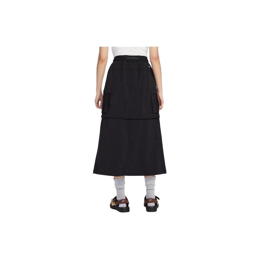 New Nike ACG Casual Long Skirt Women's Black FN1970-010