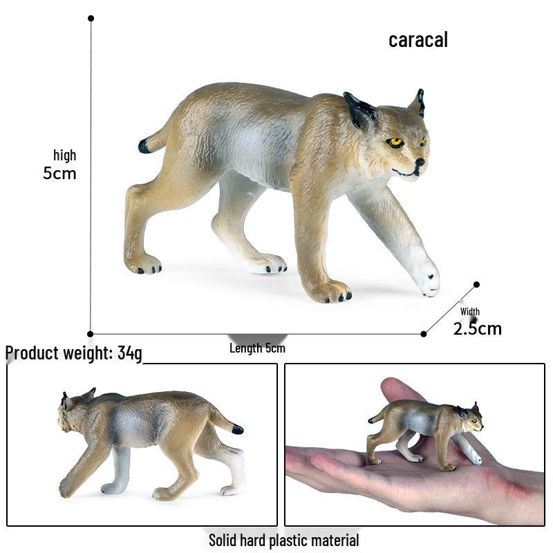 Realistic Cheetah Cat Model Toy – Children s Educational Animal Figurine and Decor