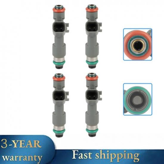 4Pcs Fuel Injectors For Chevy HHR 2009 -2011 Malibu 2010-12 Pontiac G6 2.4L 2010