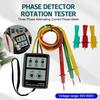 3 Phase Alternating Current Phase Meter Phase Detector Rotation Tester Indicator Digital Phase-Order Indicator