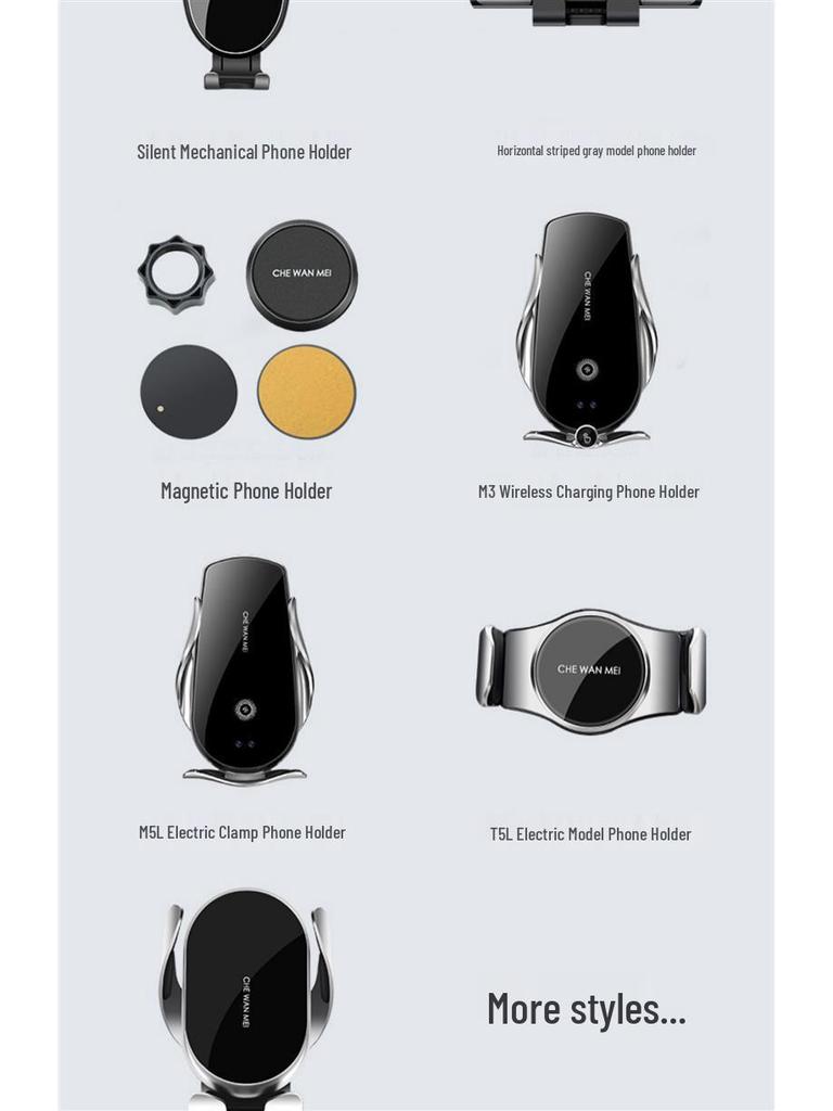 FAW Bestune E05 NAT Special Car Mount Wireless Charger for Ride-Hailing, 2023 Model