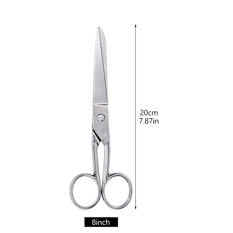 

SHWAKK прочные серебряные ножницы для вышивки портновские ножницы для шитья нитки для рукоделия ножницы для резки ткани портновские ножницы