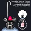 Automatic Electric Drinking Water Bottle Pump With Spill-Proof Tray For Gallon Bottle Dorm Room Space-Saving Hydration Hub