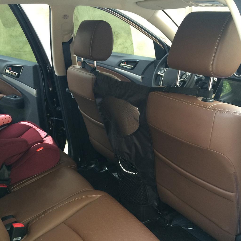 Dog Car Backseat Barrier Mesh Pet Barrier Vehicle Travel Dog Fence for Safe Driving