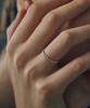 Verte [925 Silver] Cinq.Silver.212 / Bout Ring (Silver)