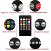 4x12LED Car Interior Footwell Decor Atmosphere Neon Light RGB W/ Remote Control