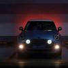 2pcs/Black Housing LED Rally Driving Lights on Front Bumper Grille For BMW MINI Cooper R55 R56 R57 R58 R59 Additional Headlight