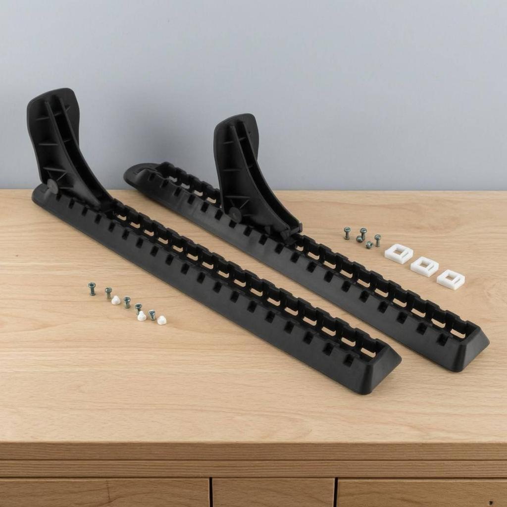 2 Pieces Kayak Foot Peg Nylon Footrest Boat Part