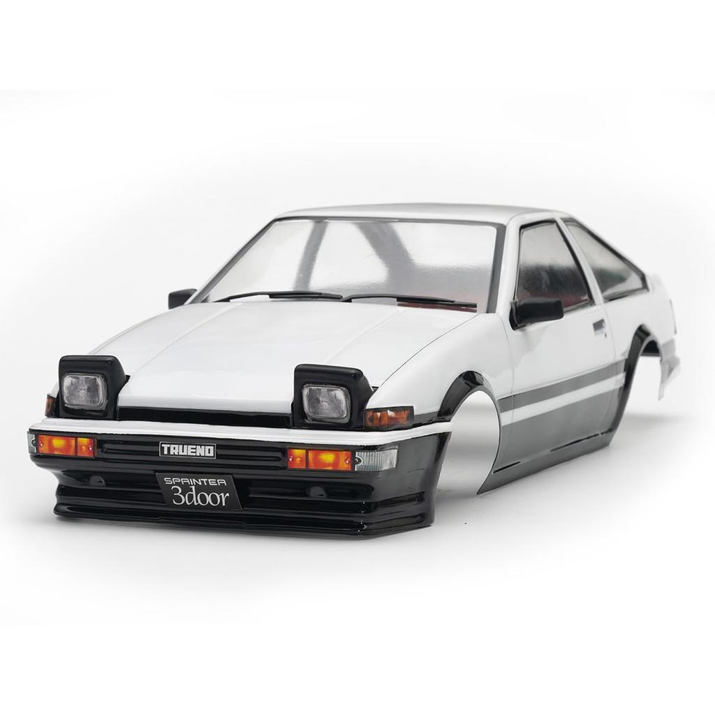 1/10 AE86 Trueno M Chassis Body Unpainted