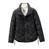Padded women's short winter 2025 loose buckle Chinese style slim women's down padded jacket