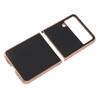 Folding Screen Phone Case Shockproof Leather Cellphone Protective Shell for Galaxy Z Flip4