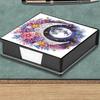 Leather Animals Diamond Painting Notecard Box Flowers Gem Art Sticky Note Holder Rhinestones Post It Dispenser for DIY Art Craft
