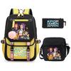 Peripheral Printed Children'S Backpack Large-Capacity Primary And Secondary School Student Leisure Schoolbag Three-Piece Set