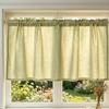 Linen Short Curtain for Kitchen, Semi Sheer Valance for Small Window, Kitchen Curtain for Pantry Door, Farmhouse Cabinet Cover
