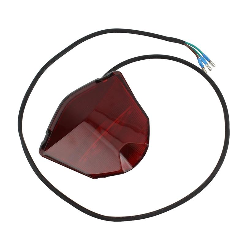 A90Q-Brake Signal Light Rear Tail Light For Hengjian EXC XCF XCW 150 250 350 450 500 530 Motorcycles-Motocross Accessories