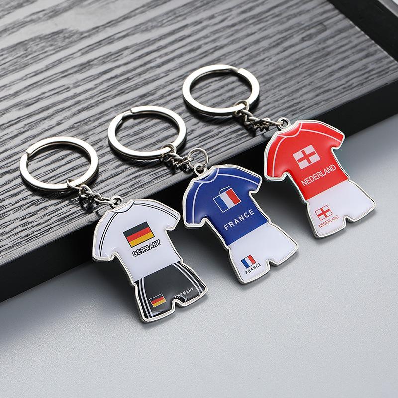 2026 North America World Cup Keychain - National Team Jersey Souvenir