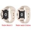 Silicone Strap with Case for Redmi Watch 3 / Redmi Watch 3 Active Strap Replacement Bracelet Protective Shell Cover