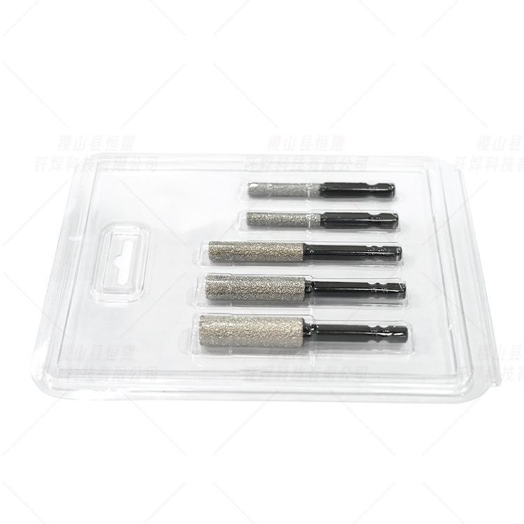 Diamond Grinding Burr Drill Bits Hex Shank for Tile Marble Vitrified Tile Grinding Trimming Reaming
