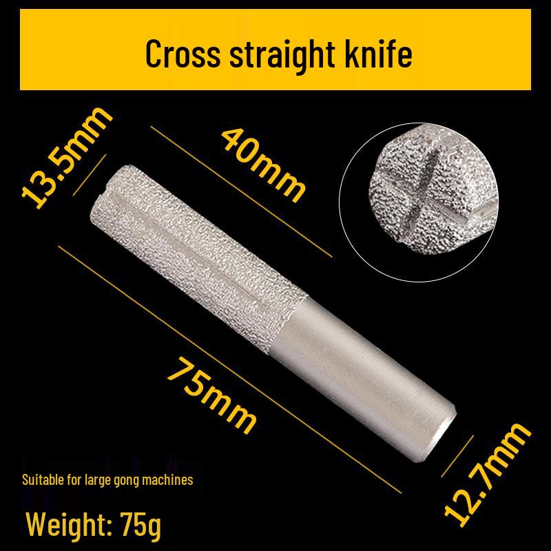Quartz Stone Knife Diamond Carving Tools - Seam Cutter Head for Countertop Trimming