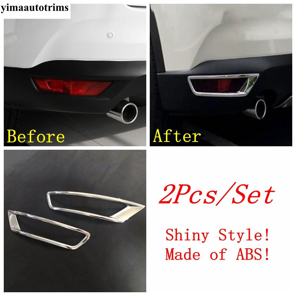 For Mazda CX-8 KG CX8 2017 - Front Head Light Eyebrow Window Sequin Wiper Rearview Mirror Bumper Fog Cover Trim Accessories