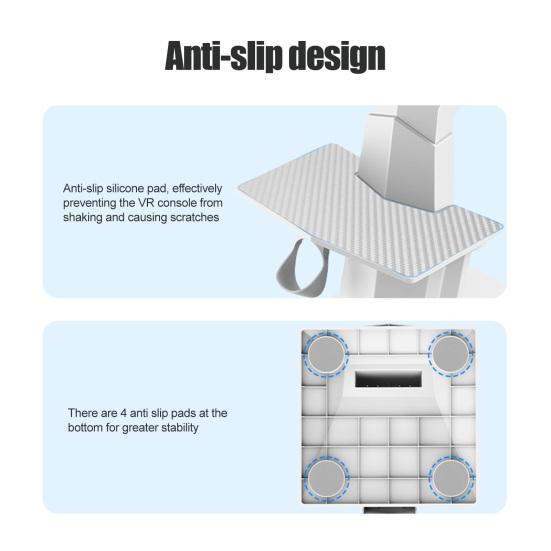 VR Headset Stand for Meta Quest 3S Left Right Hand Controller Virtual Reality Glasses Display Holder