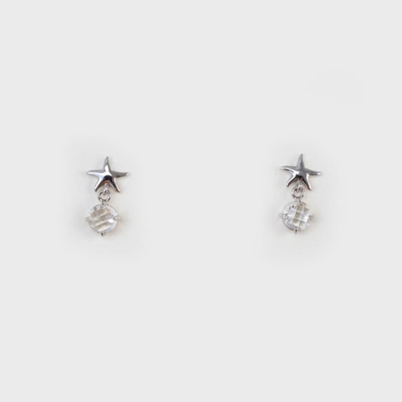 LingerPiece Starfish Drop Crystal Earring
