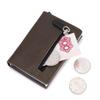 Men's RFID Anti-Theft Multifunctional Short Wallet with Large Capacity and Magnetic Card Holder