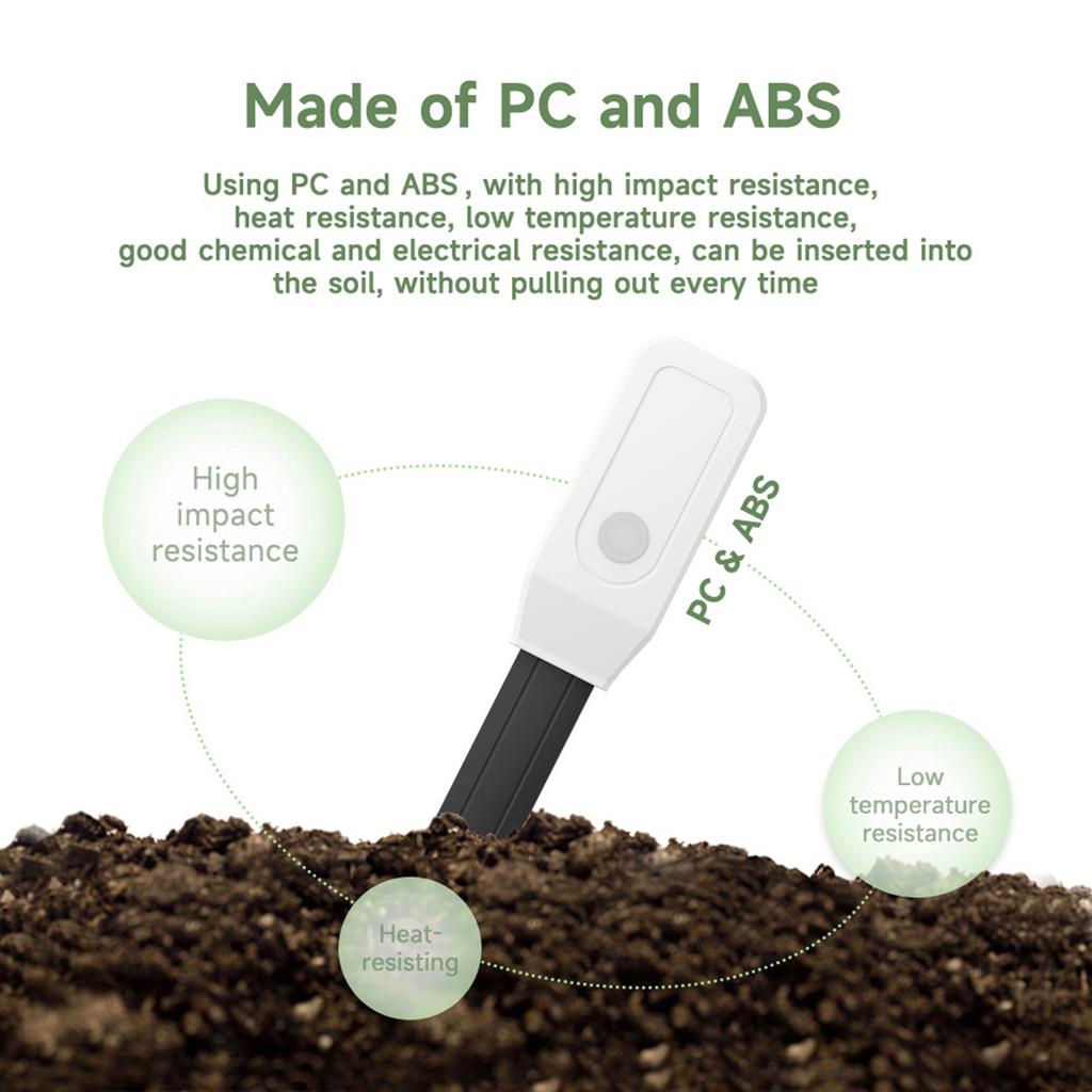 Humidity Temperature Tester Remote Monitoring Garden Automation Irrigation Detector Moisture Meter for Home Garden