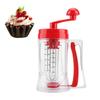 Handheld Batter Mixer Dough Separator Dispenser with Cupcake Baking Measuring Cup Kitchen Baking Tools for and Cakes Waffles, Cupcakes, (Style1)