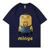 Kanye West Minye Lustige Meme Grafik T-Shirts Mode Hip Hop Übergroße Kleidung T-Shirt Unisex Hohe Qualität Reines Baumwoll-T-Shirts