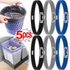 70/140cm Adjustable Trash Can Elastic Rubber Bands Colorful Multifunctional Ropes Cord Lock Garbage Can Bands for Home Office